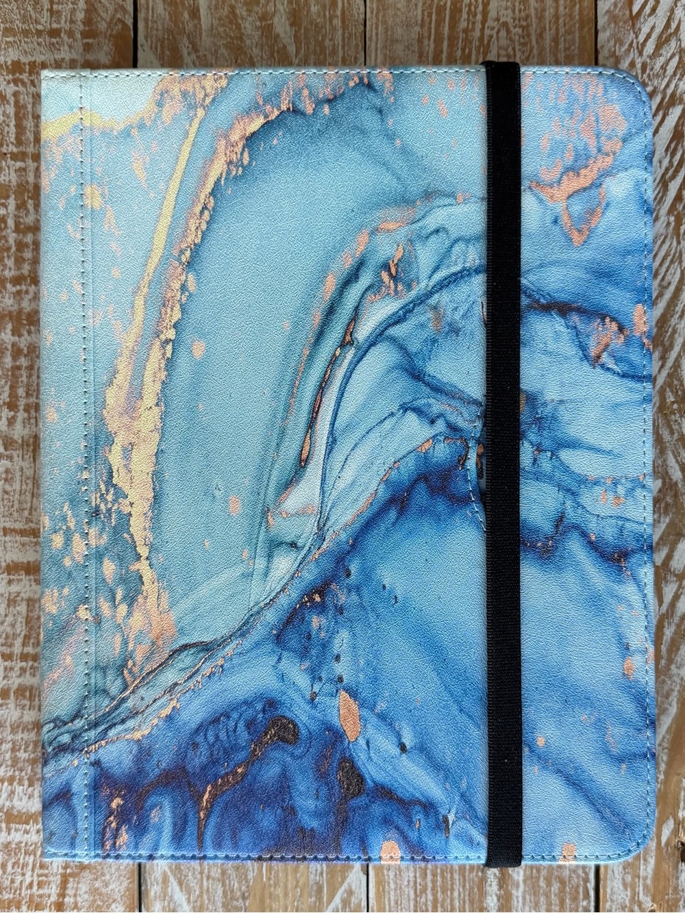 🌊 Blue Gold Marble Universal Tablet Case🌊~Fits 7-8.5” Tablets